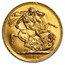 1926-SA South Africa Gold Sovereign George V BU