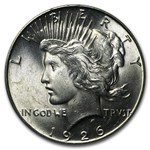 1926 Stage Coach Silver Dollar BU PCGS