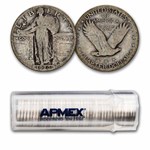 1926 Standing Liberty Quarter 40-Coin Roll Avg Circ