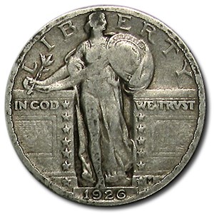 1926 Standing Liberty Quarter Fine 1926 Standing Liberty Quarter Fine