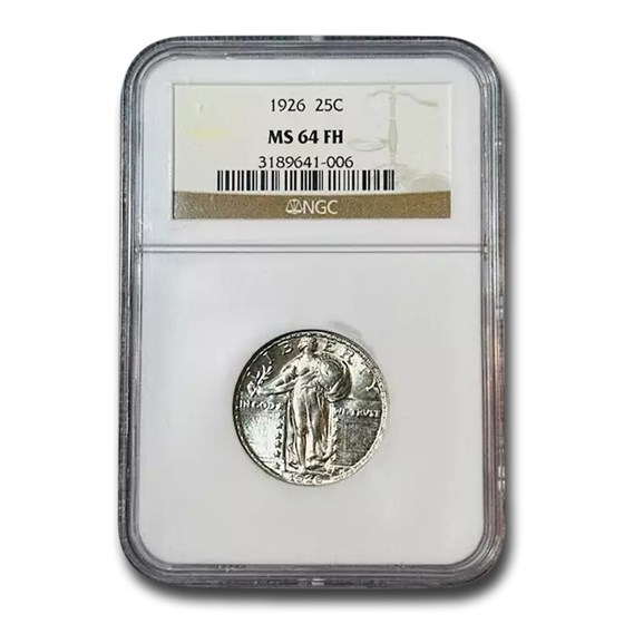 1926 Standing Liberty Quarter MS-64 NGC (FH) 1926 Standing Liberty Quarter MS-64 NGC (FH)