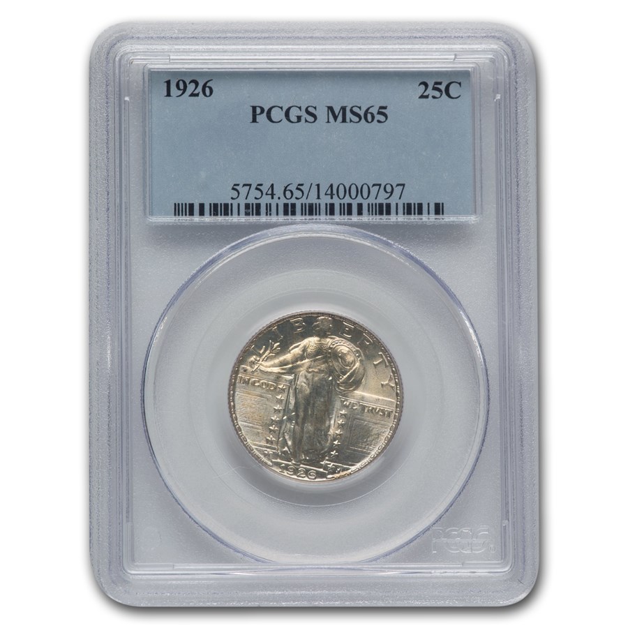 1926 Standing Liberty Quarter MS-65 PCGS