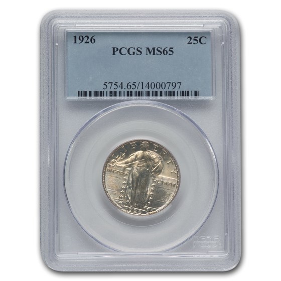 1926 Standing Liberty Quarter MS-65 PCGS 1926 Standing Liberty Quarter MS-65 PCGS