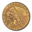 1927 $2.50 Indian Gold Quarter Eagle MS-61 NGC