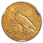 1927 $2.50 Indian Gold Quarter Eagle MS-62 NGC
