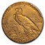 1927 $2.50 Indian Gold Quarter Eagle MS-63 PCGS