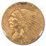 1927 $2.50 Indian Gold Quarter Eagle MS-65 NGC