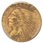 1927 $2.50 Indian Gold Quarter Eagle MS-65 PCGS