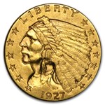 1927 $2.50 Indian Gold Quarter Eagle XF