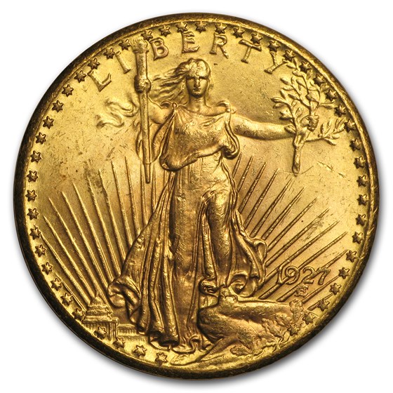1927 $20 Saint-Gaudens Gold Double Eagle BU 1927 $20 Saint-Gaudens Gold Double Eagle BU