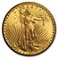 1927 $20 Saint-Gaudens Gold Double Eagle BU