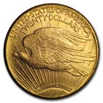 1927 $20 St Gaudens Gold Double Eagle BU
