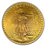 1927 $20 St Gaudens Gold Double Eagle MS-62 PCGS (OGH)