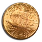 1927 $20 St Gaudens Gold Double Eagle MS-64 PCGS CAC (Rattler)