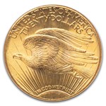 1927 $20 St Gaudens Gold Double Eagle MS-65 NGC CAC