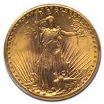 1927 $20 St Gaudens Gold Double Eagle MS-65+ PCGS