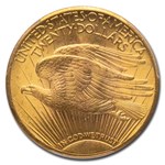 1927 $20 St Gaudens Gold Double Eagle MS-65+ PCGS