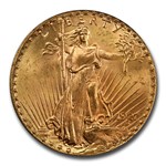 1927 $20 St Gaudens Gold Double Eagle MS-66 PCGS