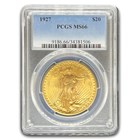 1927 $20 St Gaudens Gold Double Eagle MS-66 PCGS