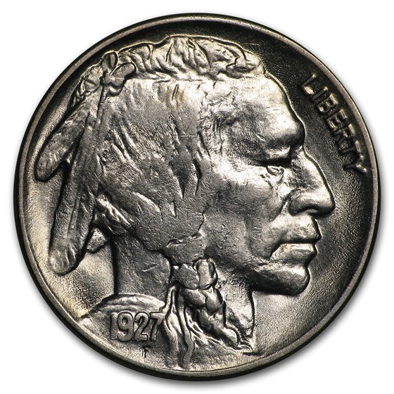 1927 Buffalo Nickel BU 1927 Buffalo Nickel BU
