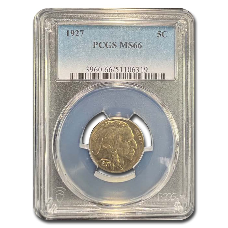 1927 Buffalo Nickel MS-66 PCGS