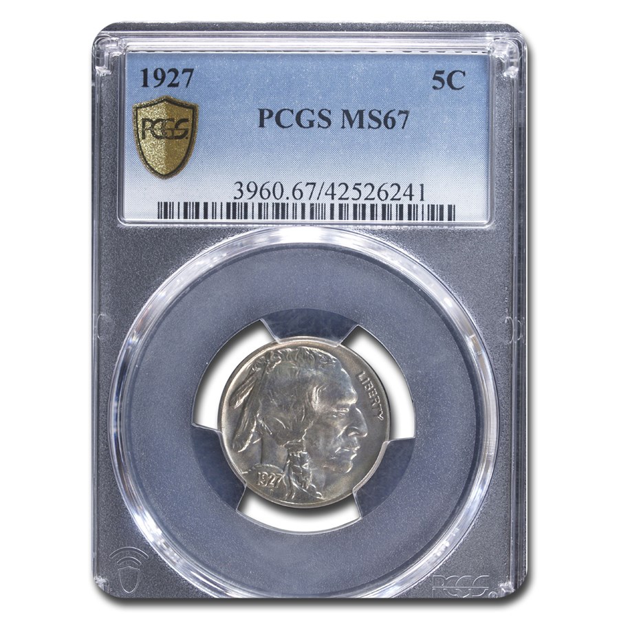 1927 Buffalo Nickel MS-67 PCGS