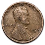 1927-D Lincoln Cent 50-Coin Roll Avg Circ