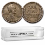 1927-D Lincoln Cent 50-Coin Roll Avg Circ