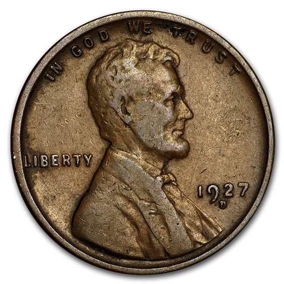1927-D Lincoln Cent Good/Fine 1927-D Lincoln Cent Good/Fine