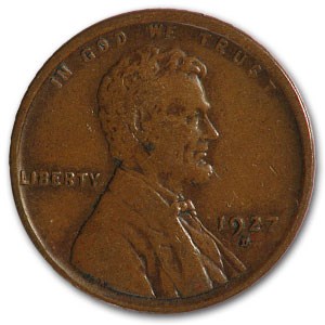 1927-D Lincoln Cent VF 1927-D Lincoln Cent VF