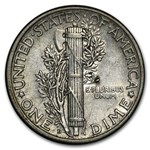 1927-D Mercury Dime XF