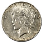 1927-D Peace Dollar AU-53 NGC