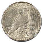 1927-D Peace Dollar AU-53 NGC