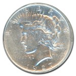 1927-D Peace Dollar AU-53 PCGS