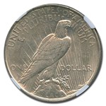 1927-D Peace Dollar AU-55 NGC