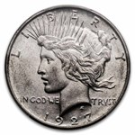 1927-D Peace Dollar AU-55 PCGS