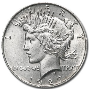 1927-D Peace Dollar BU (Details) 1927-D Peace Dollar BU (Details)