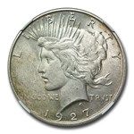 1927-D Peace Dollar MS-60 NGC