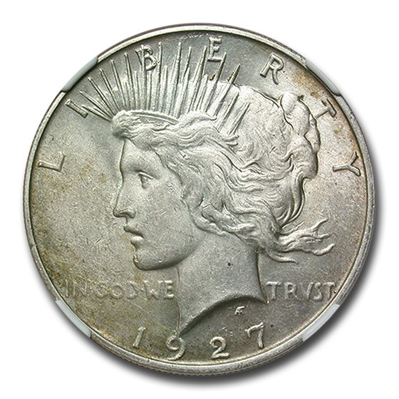 1927-D Peace Dollar MS-60 NGC 1927-D Peace Dollar MS-60 NGC