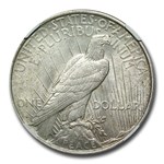 1927-D Peace Dollar MS-60 NGC