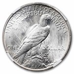 1927-D Peace Dollar MS-63 NGC