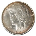1927-D Peace Dollar MS-64 NGC