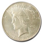 1927-D Peace Dollar MS-64 PCGS