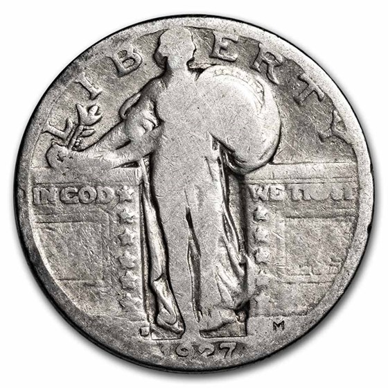 1927-D Standing Liberty Quarter AG 1927-D Standing Liberty Quarter AG