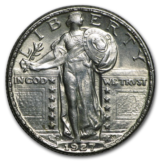 1927-D Standing Liberty Quarter BU 1927-D Standing Liberty Quarter BU