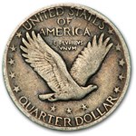 1927-D Standing Liberty Quarter Fine