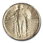 1927-D Standing Liberty Quarter MS-64 NGC