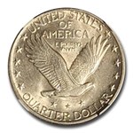 1927-D Standing Liberty Quarter MS-64 NGC