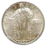 1927-D Standing Liberty Quarter MS-66 NGC CAC