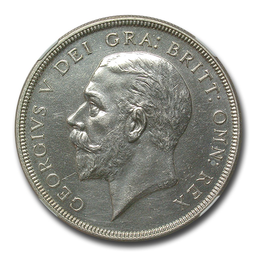 1927 Great Britain Silver Crown George V PF-62 NGC